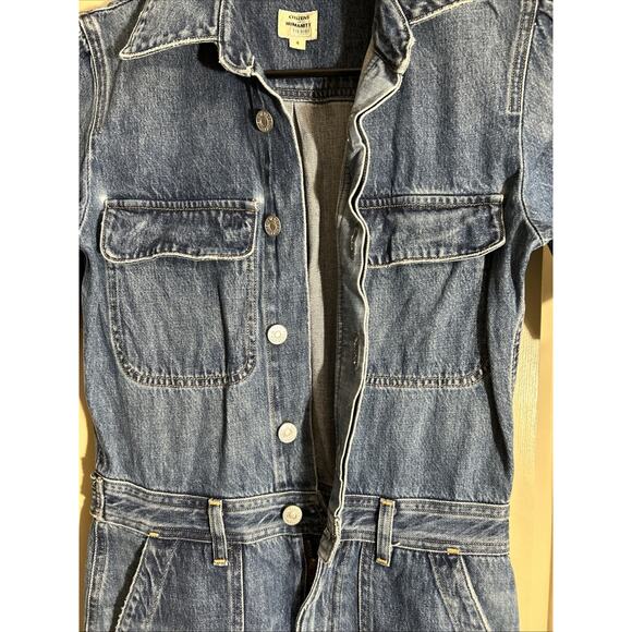 Citizens of Humanity Miki Denim Jumpsuit Coveralls Sz 4 - Picture 9 of 14